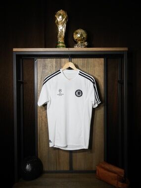 Chelsea 2013/14 White Training Top – Size S – Adidas Jersey (MPN: G90064 APU002)